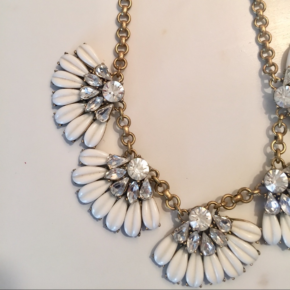 J.Crew Floral Necklace